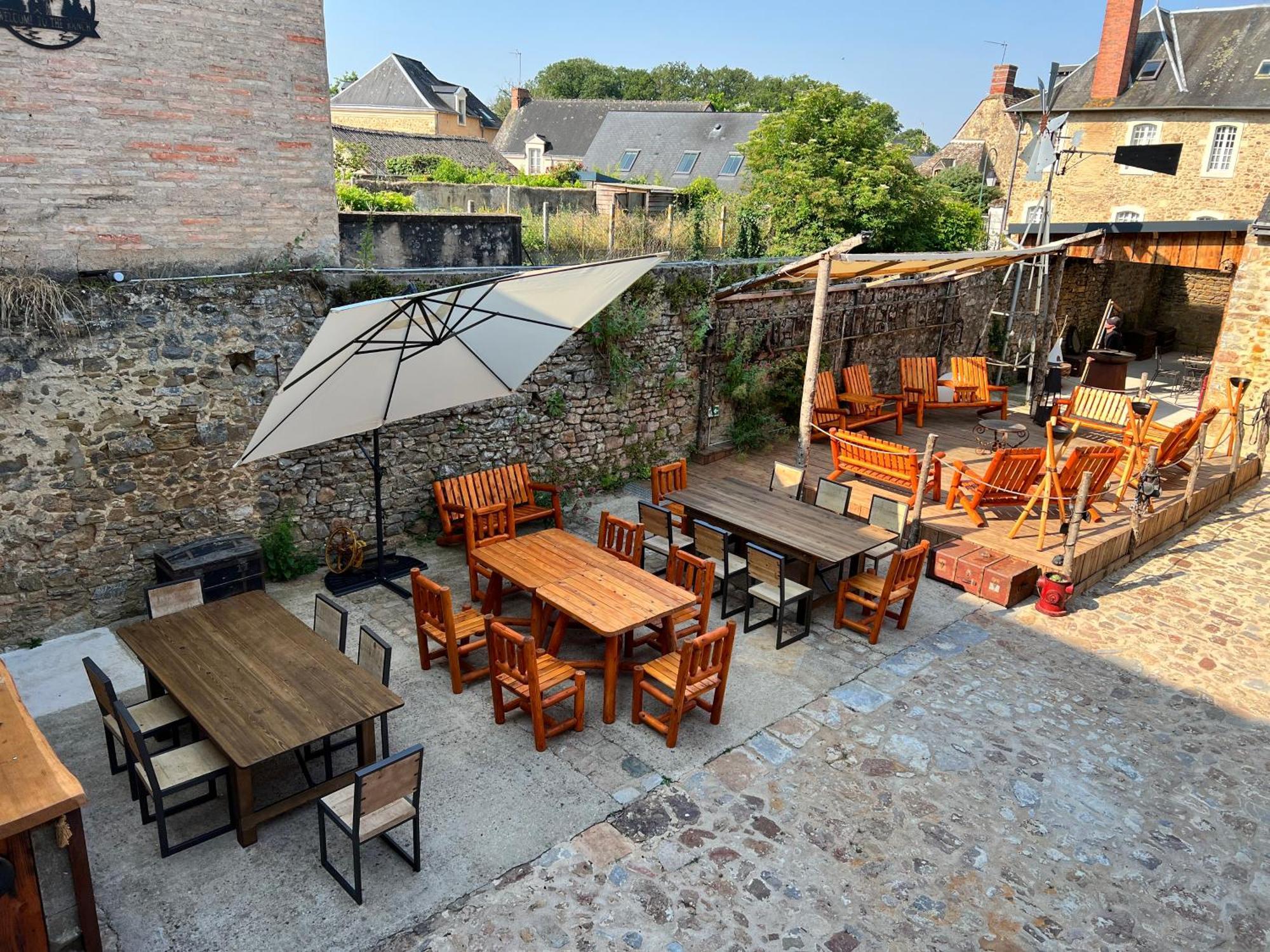 Hotel Le Ranch Brulon ภายนอก รูปภาพ